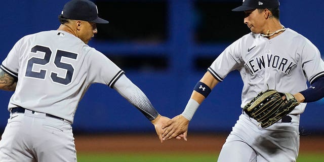 Oswaldo Cabrera and Gleyber Torres