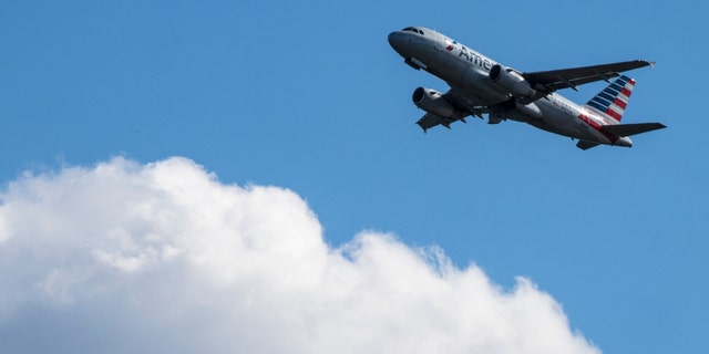 An American Airlines plane