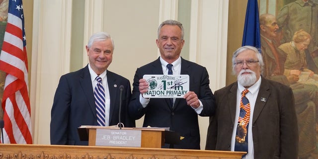 RFK Jr. at New Hampshire Statehouse