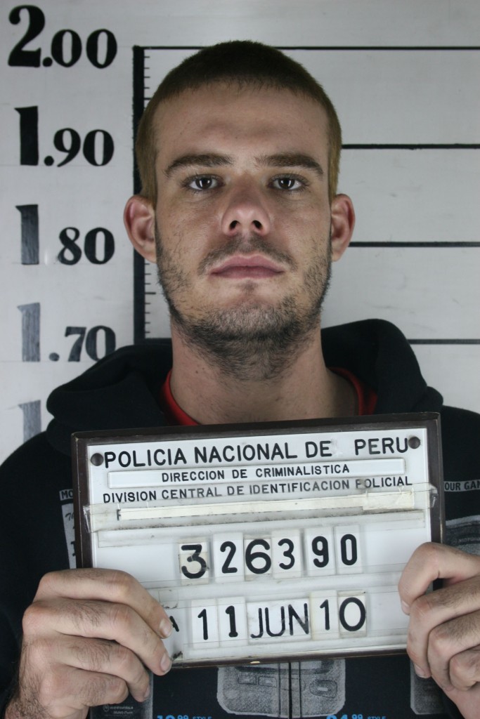 The suspect has been serving a 28-year sentence in Peru after confessing to killing a Peruvian woman.