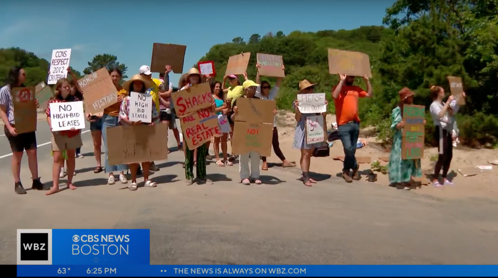 A protest, led by Murphy took place earlier this week calling for the Park Service to end the high-price bids, but was only attended by a couple dozen people. 