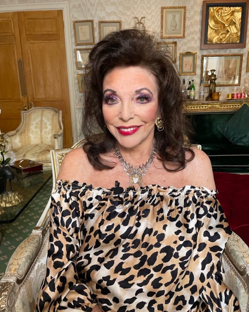 Actress Joan Collins