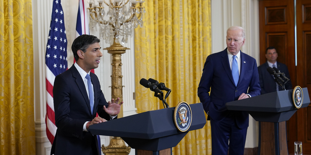 Biden and UK PM Sunak hold press conference