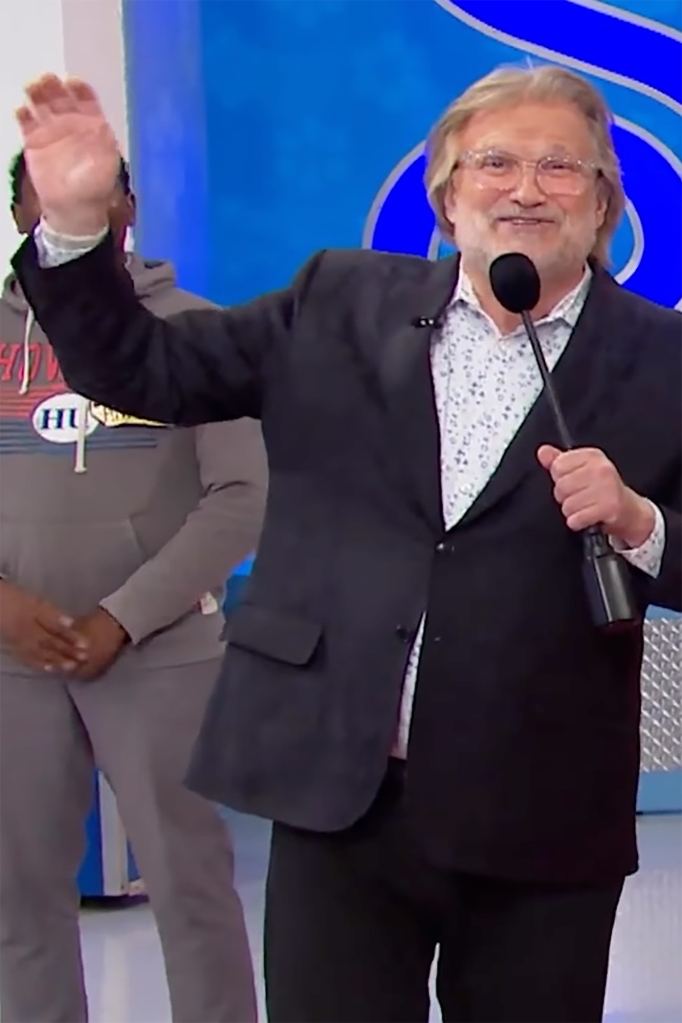 Drew Carey explains that Henry wouldn't be able to spin the wheel following his celebration.