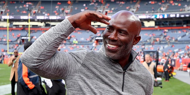 Terrell Davis smiles