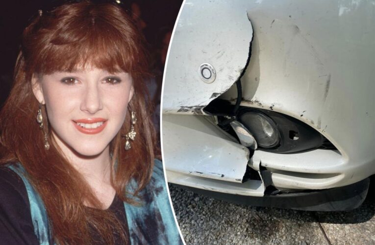 ’80s pop star Tiffany ‘lucky’ to be alive after car collision