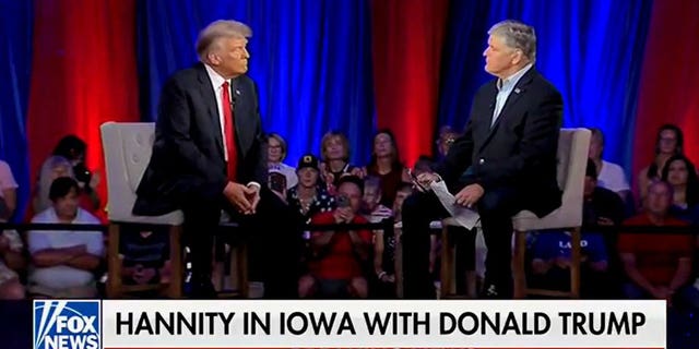 Donald Trump and Sean Hannity