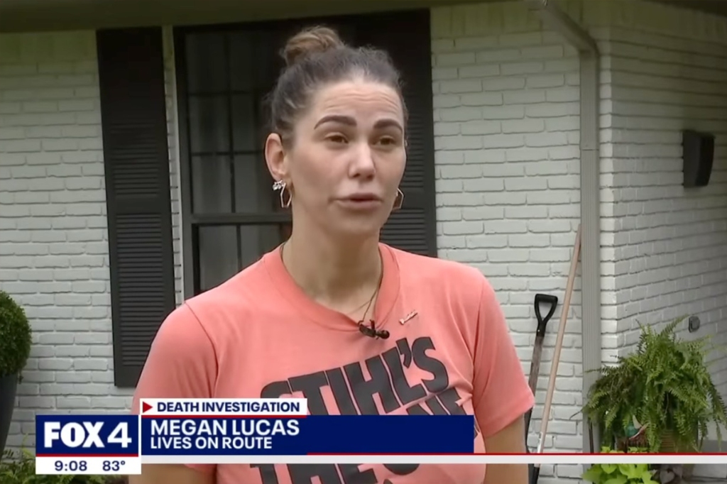 Megan Lucas was a homeowner on Gates' route and says she had just seen the USPS worker a day before he died.