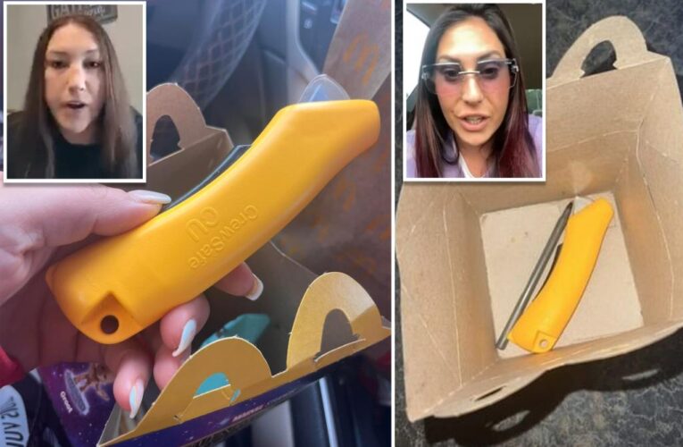 McDonald’s Happy Meals discovered with box cutters outraging moms