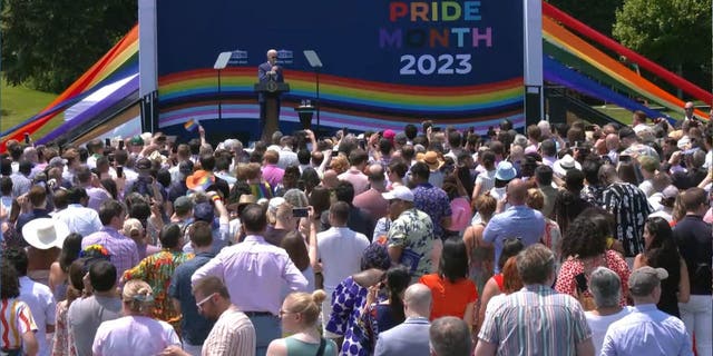 Biden at Pride event