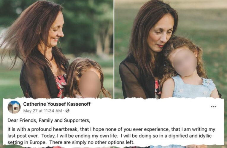 Mom posted assisted-suicide note to Facebook after custody battle