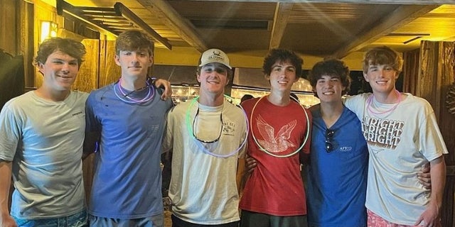 cameron robbins with friends