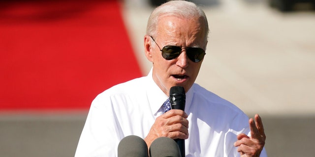 Joe Biden on White House Lawn