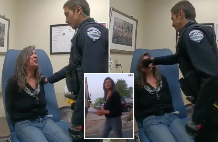 Colorado cop Russell Maranto punches woman in face