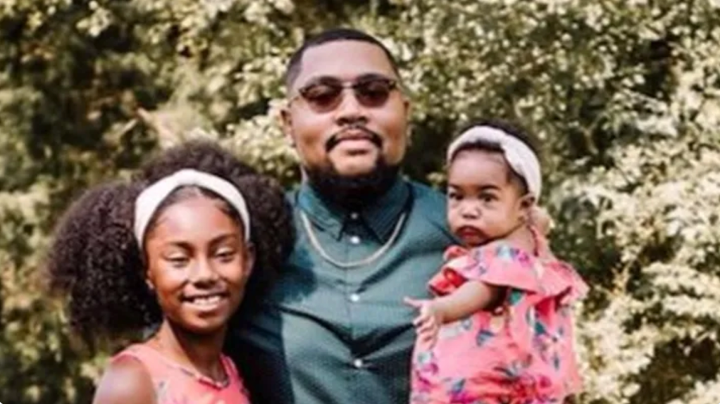 Qualin Campbell, a father-of-two, was found shot and killed in the car.