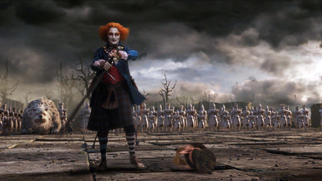 2JKYAE0 JOHNNY DEPP, ALICE IN WONDERLAND, 2010