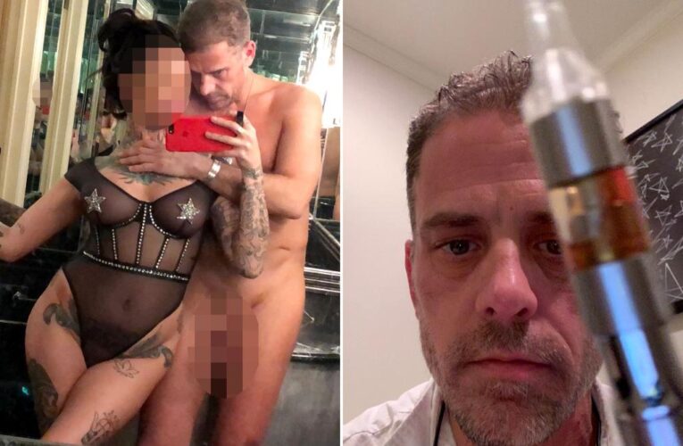 Hunter Biden surrounded by nude women, drugs and family new laptop photos