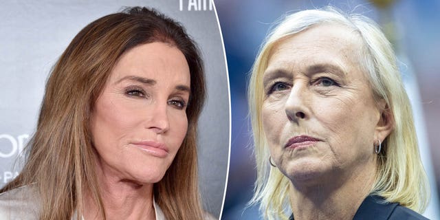 Caitlyn Jenner and Martina Navratilova