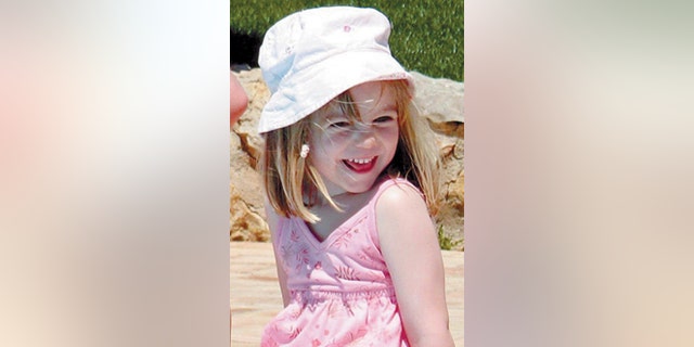 Madeleine McCann wearing a hat