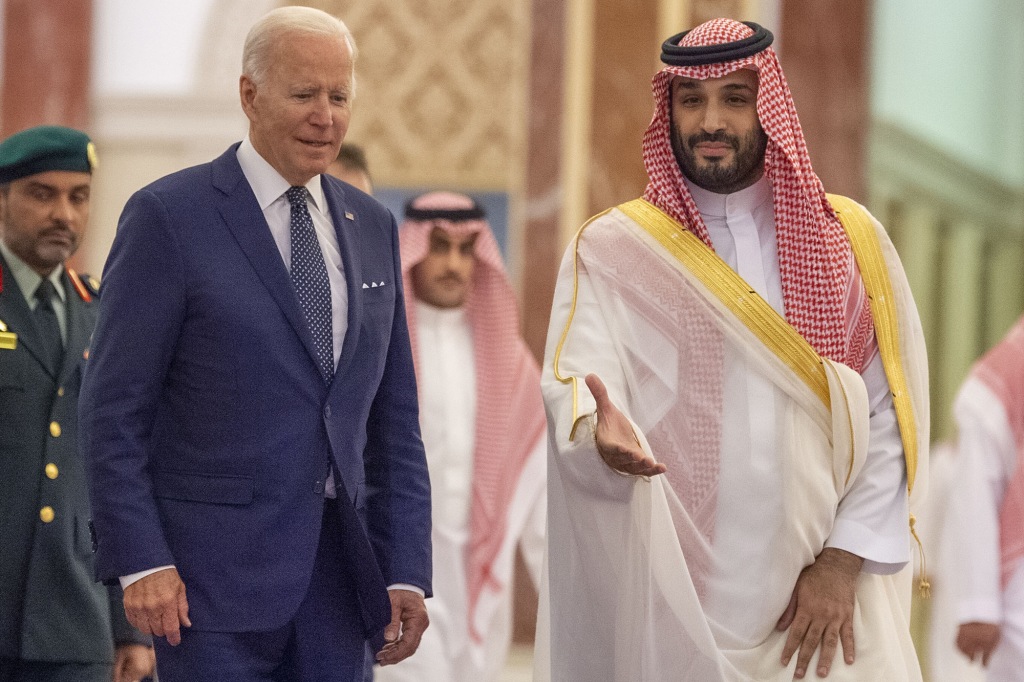 Biden has not followed through on his word, despite Saudi Arabia's recent pledge to cut oil production by a further 1 million barrels per day starting in July.