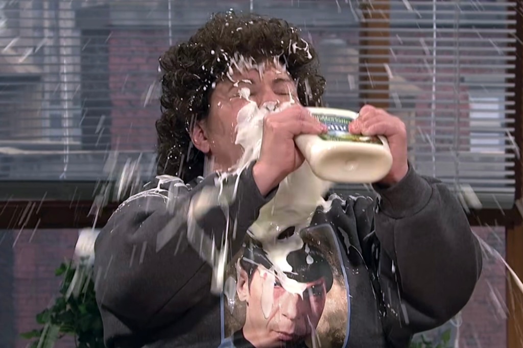 Actress Melissa McCarthy revealed Friday that instead of actually drinking Hidden Valley Ranch in the hilarious 2011 "Saturday Night Live" sketch, the "Spy" star actually chugged a probiotic drink called Kefir.