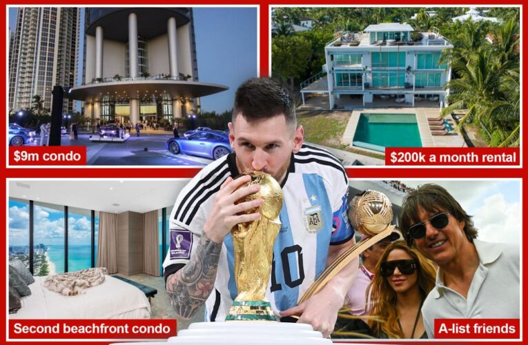 Messi sets red-hot Miami property market ablaze as he moves to Florida
