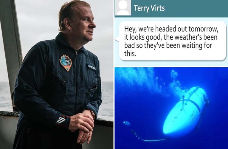 Last text of British billionaire in missing Titanic sub revealed