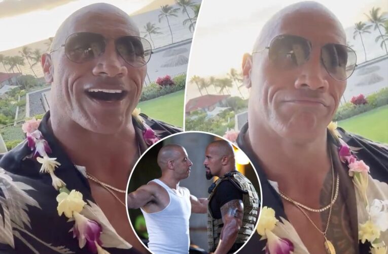 Dwayne Johnson ends feud with Vin Diesel for ‘Fast and Furious’ return