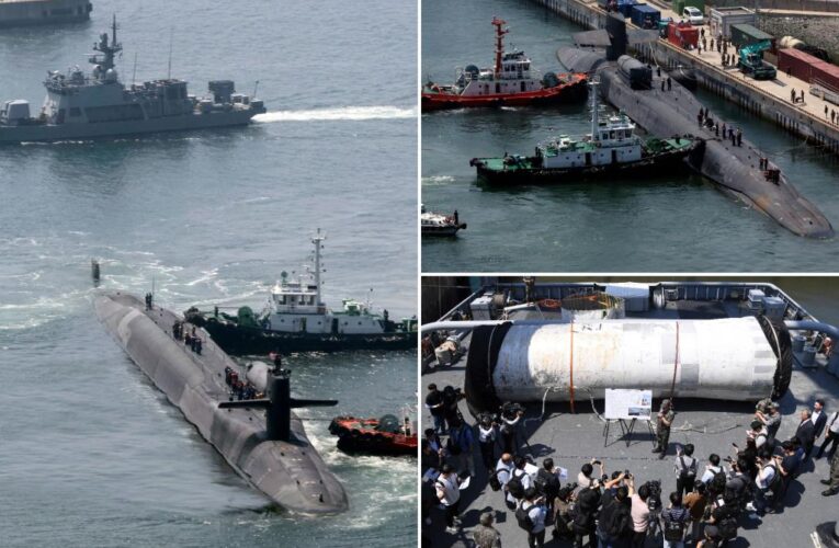 US nuclear-powered submarine arrives in South Korea, as North Korea resumes missile tests