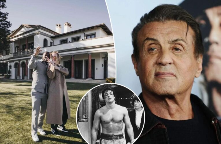 Adele told Sylvester Stallone ‘no deal’ on buying LA mansion without ‘Rocky’ statue