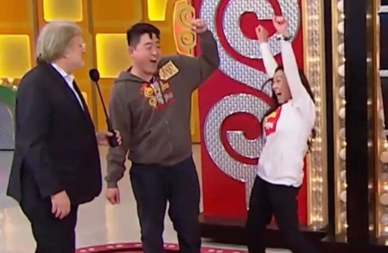 ‘Price Is Right’ player hurts his shoulder celebrating his win