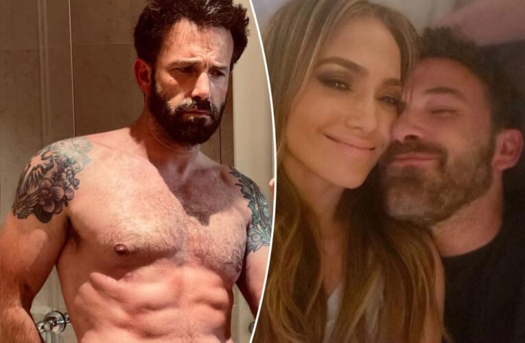 Jennifer Lopez shows off Ben Affleck’s abs in ‘Daddy Appreciation post’ for Father’s Day