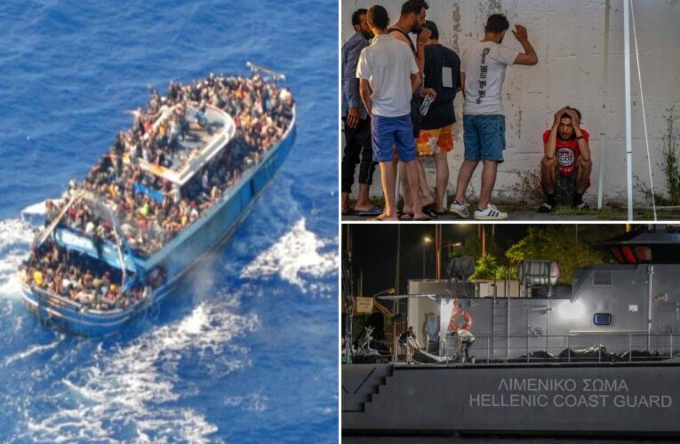 Greece finds no more survivors after migrant boat sinks, hundreds missing