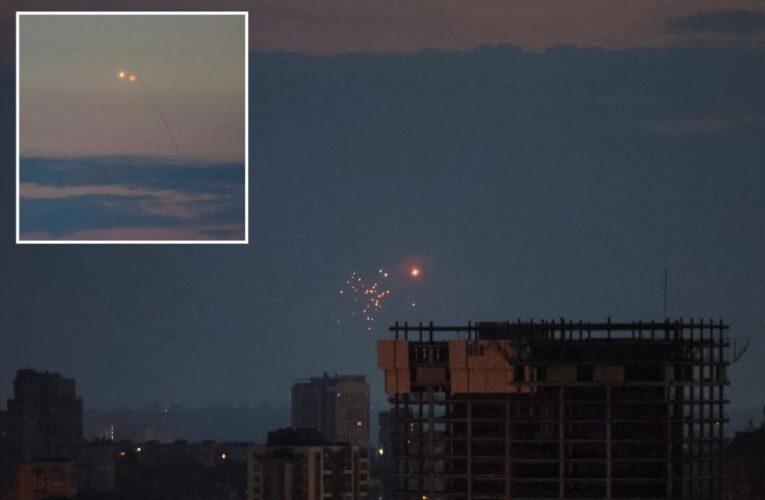 Russia launches overnight air attack on Ukraine from east to west