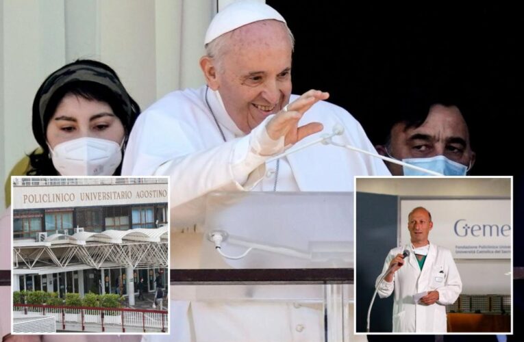 Pope spends first night in hospital after surgery to remove intestinal scar tissue, repair hernia