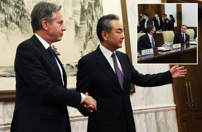 Blinken opens second day of talks in Beijing on mission to ease soaring US-China tensions