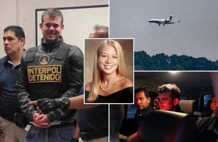Natalee Holloway suspect Joran van der Sloot arrives in US from Peru to face charges