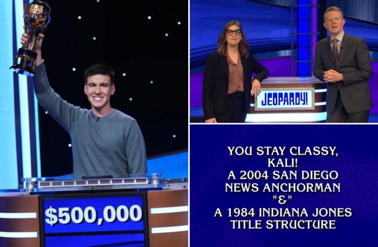 ‘Jeopardy!’ champ James Holzhauer reveals show’s problem