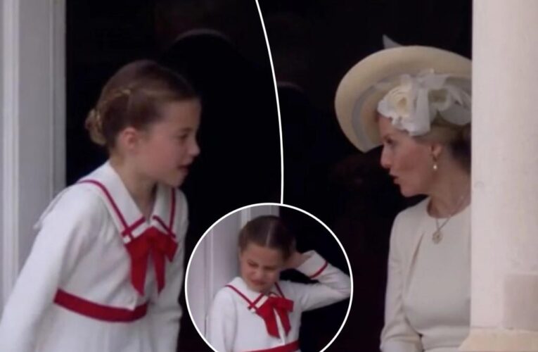 Royal fans claim Duchess of Edinburgh scolded Princess Charlotte at Trooping the Colour