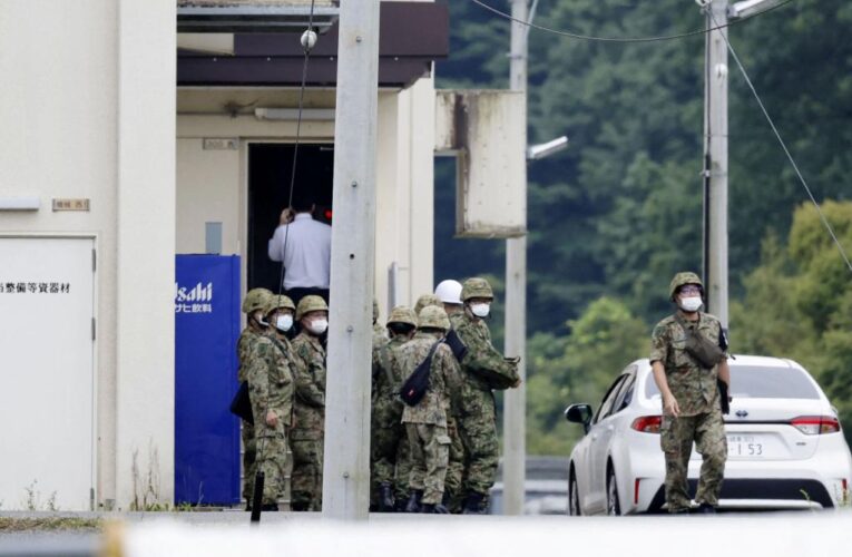 Japanese soldier arrested after shooting at colleagues, killing 2