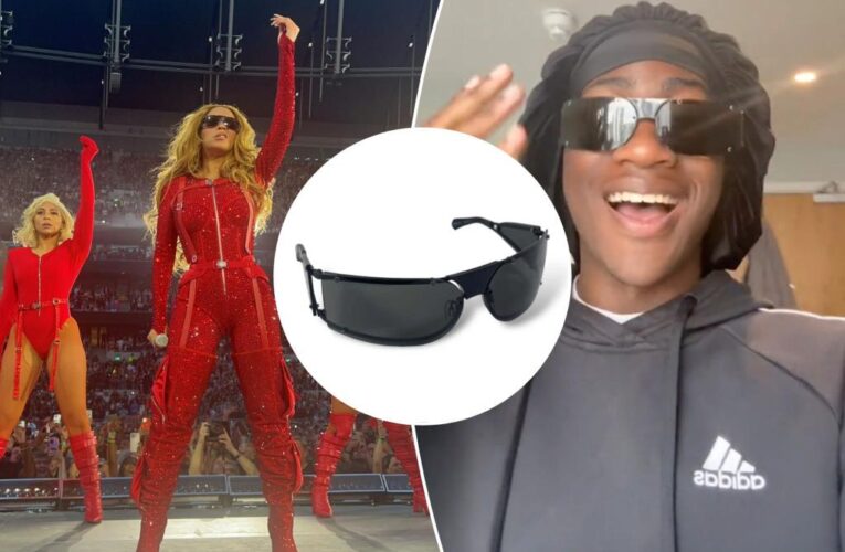 Beyoncé tossed me her sunglasses — I’m auctioning them for $20K