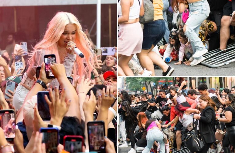 Fans nearly trampled at wild Karol G concert in NYC