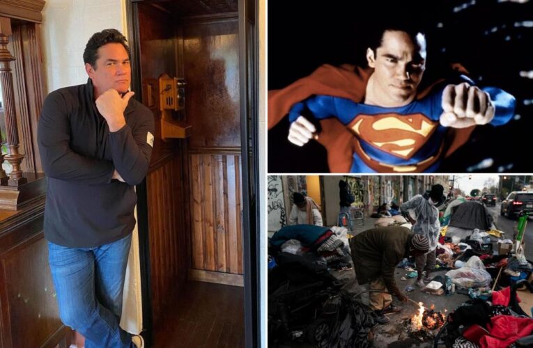 Former Superman Dean Cain flees California over ‘terrible’ progressive policies 