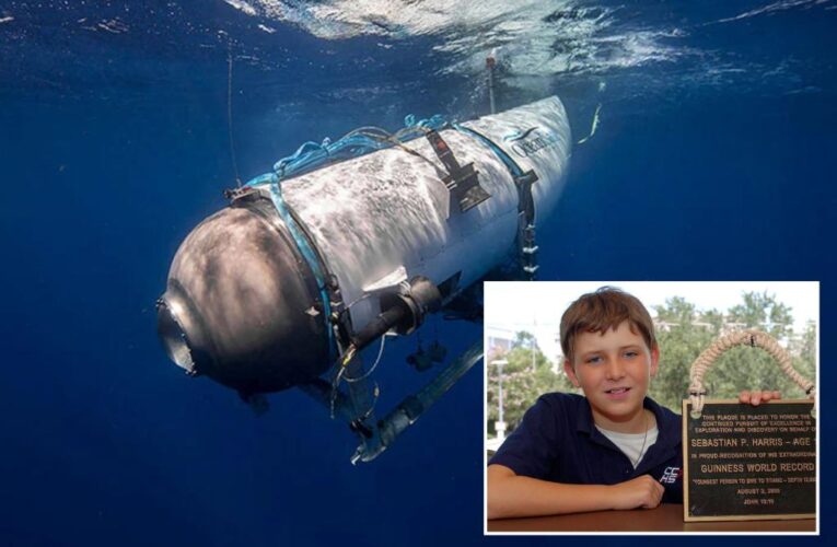 Sebastian Harris, youngest person ever to explore the Titanic wreck, details how he lost consciousness during ‘dangerous’ expedition