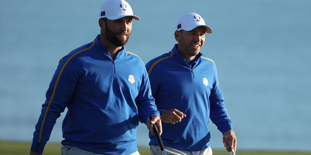 Jon Rahm and Sergio Garcia