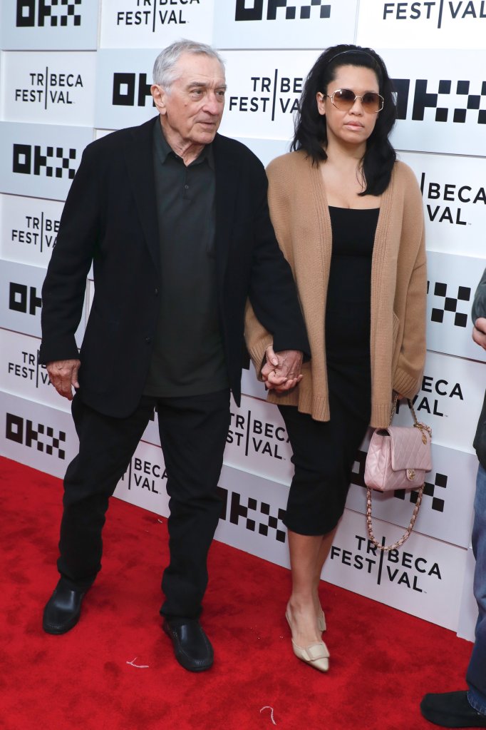 Robert De Niro and Tiffany Chen attend the "Kiss The Future" Opening Night documentary film premiere at the Tribeca Film Festival.