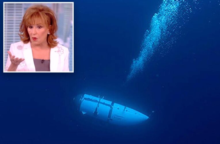 ‘The View’ host Joy Behar blames ‘hubris’ for missing Titanic sub