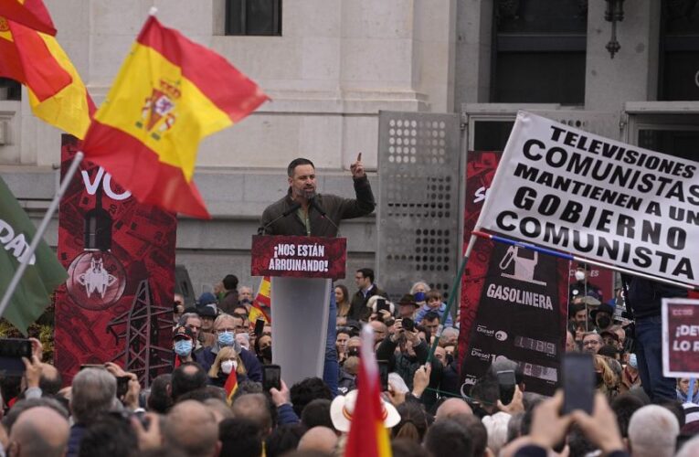 Culture wars rage ahead of Spanish election as far-right Vox targets gay and women’s rights