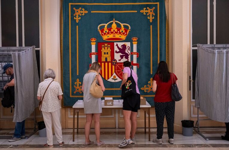 Conservative party ahead in Spain’s election – polls