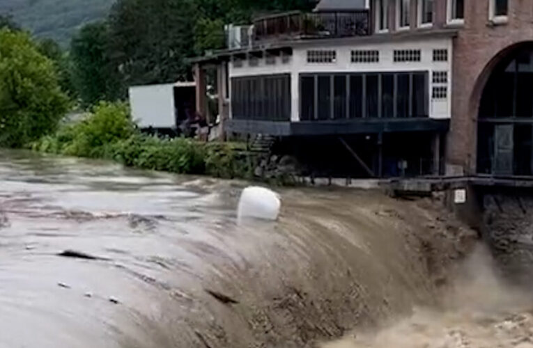 Video: Downpours Cause Dangerous Flooding in Vermont